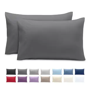Bare Home Ultra-Soft Envelope Pillowcase Set Soft Microfiber Bedding Soft Microfiber Bedding