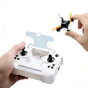 Drone Mini Remote Control Aircraft New Children's Toy Micro Fixed Height Quadcopter Electronic Gadget Mini Body for Indoor Outdoor Use Remote Control Micro Aircraft Fixed Height Quadcopter Electronic Gadget Ideal for Children one-touch takeoff