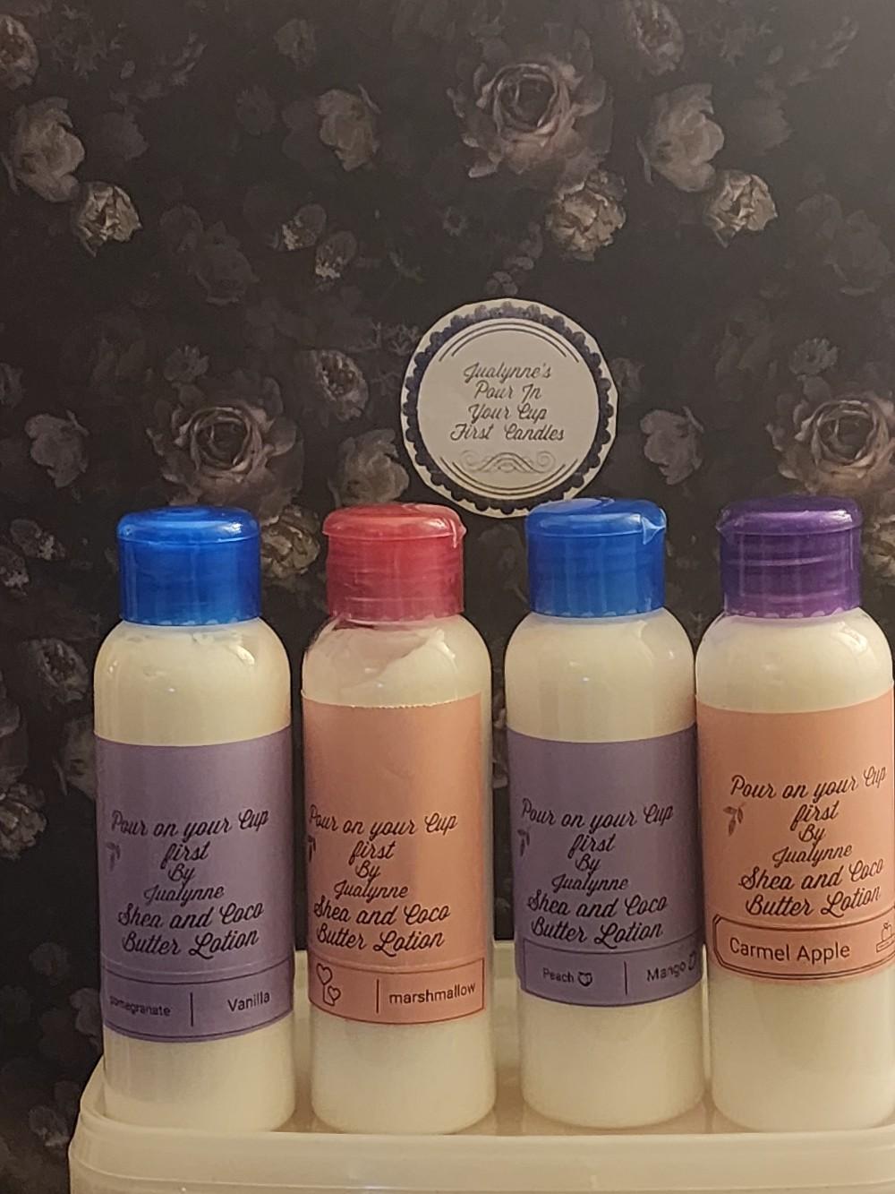 Shea and Coco Butter Lotion - Scented Body Care for Comfort