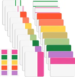 Mr. Pen- Sticky Index Tabs, 500 Pcs, 21 Sets, Colorful Sticky Tabs for Notebooks, Page Markers, Page Tabs for Binders, Page Tabs Sticky Tabs for Books, Notebook Tabs, Book Sticky Tabs for Notebooks