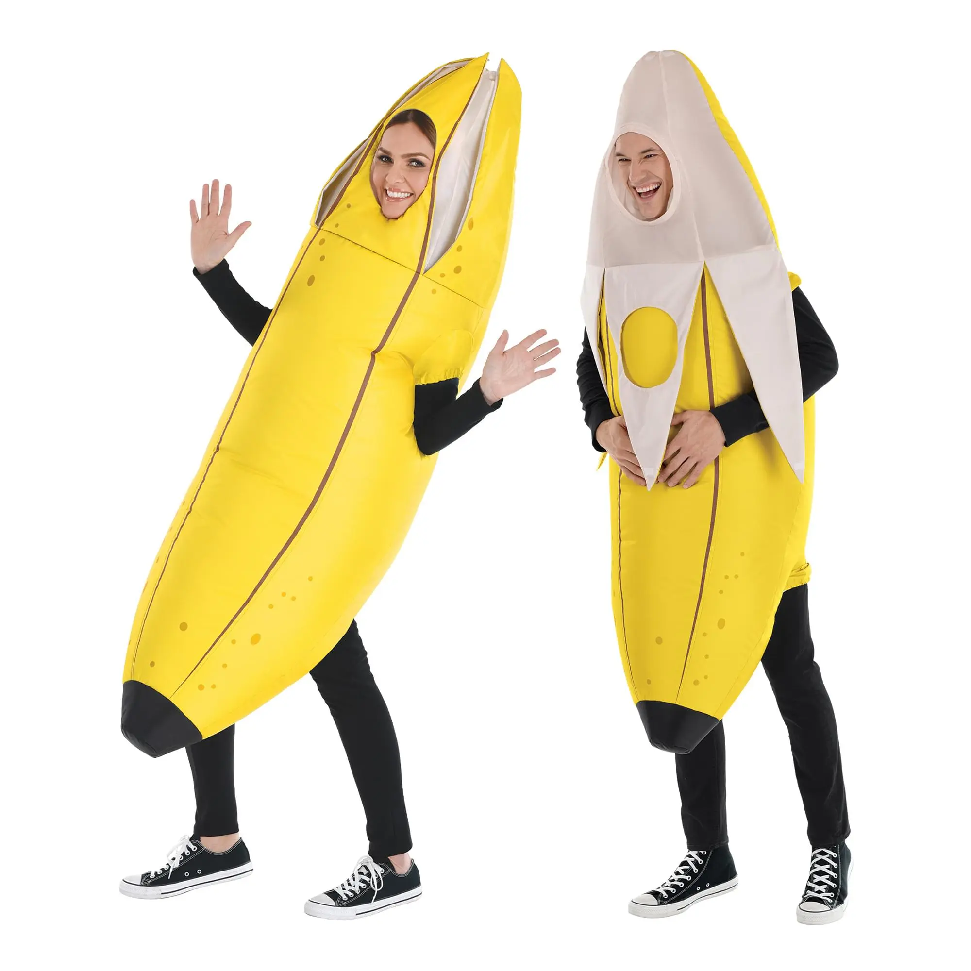 Menswear Inflatable Banana Costume, Adult One-Size Special Occasion Outfit