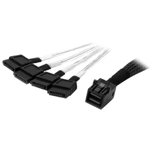 Startech SAS43SAT1M 1M Internal Mini SAS to SATA Cable