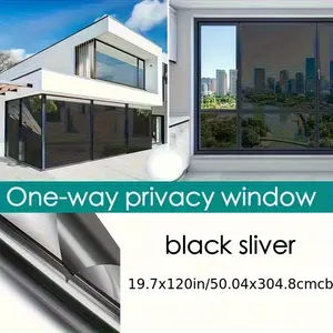 Large Privacy Film For Windows One-way Window Film, Protect Privacy, Suitable For Home for windows, Reflectors, Sun Protection, Heat Insulation And Protection