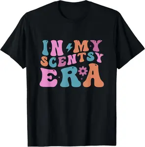 Retro In My Scentsy Era Funny Scentsy Mom Mothers Day Womens T-Shirt 1