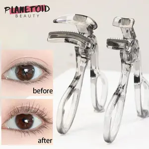 Portable Eyelash Curler, 1 Count Wide Angle Design Eyelash Curlers, Professional Eyelash Makeup Tools for Women & Girls