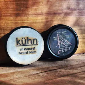 Beard Balm with Kaolin Clay by Kühn Products | 2 oz All Natural