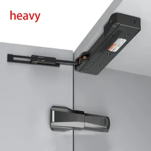 One-touch Opening Push To Open Cabinet Catches Free Handle Quiet Operation Hidden Cabinet Handles Adjustable Soft Opening System