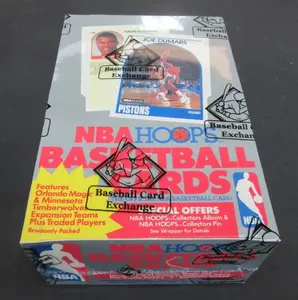 1989/90 NBA Hoops Basketball Series 2 Box (BBCE) (FASC)