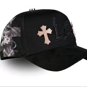 Rico Hats -LA CHROME GOLD CRISTO  LIMITED EDITION
