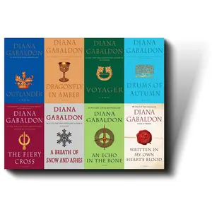 Complete Diana Gabaldon Outlander Series 8 Book