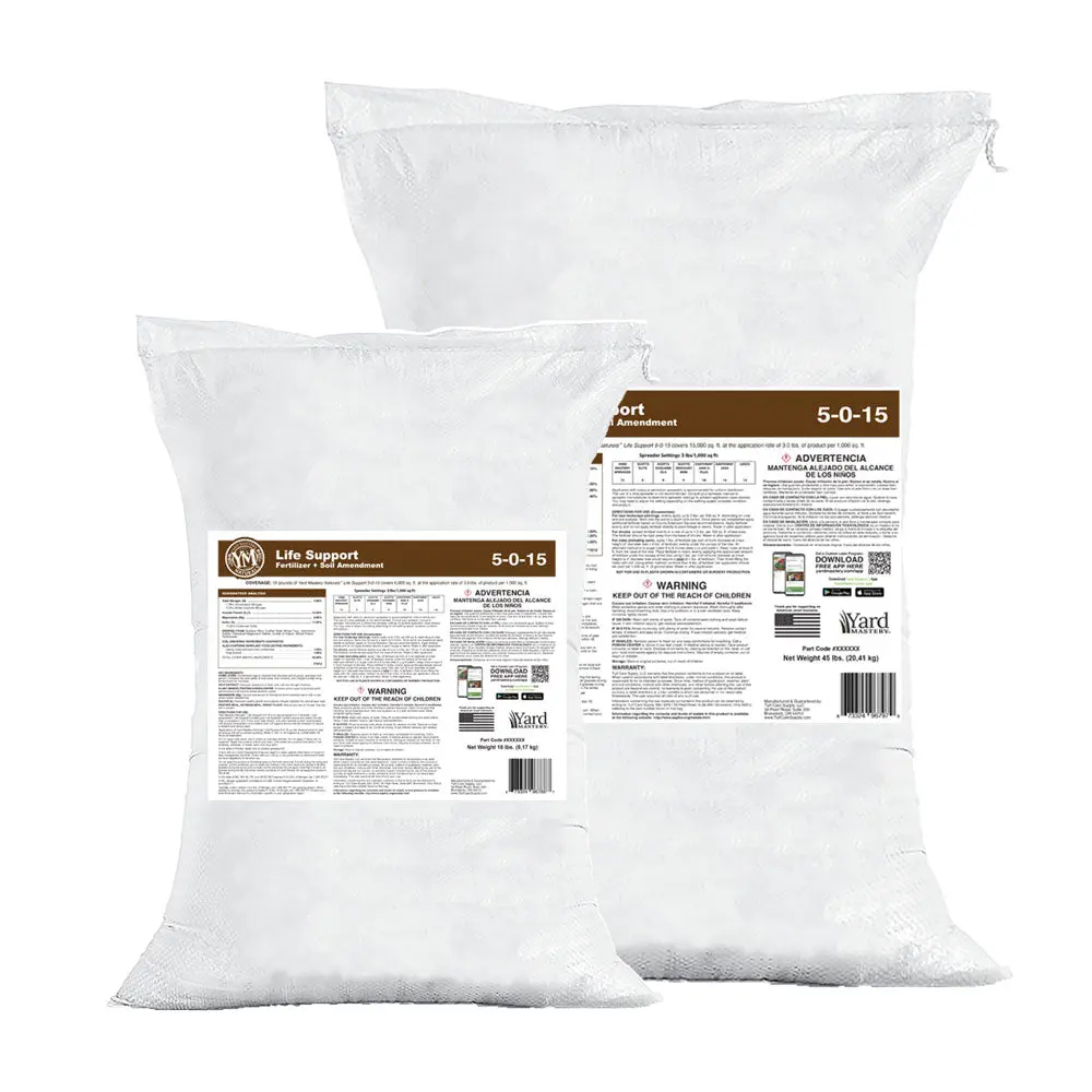 5-0-15 Life Support Granular Lawn Fertilizer – Soil & Turf Recovery 5-0-15 Life Support Granular Lawn Fertilizer – Soil & Turf Recovery