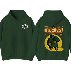 (Sale Off Up To 50%) MF Doom Madlib All Caps 2 Sided T-Shirt Sweatshirt Hoodie, Graphic Tees For Men And Women, Casual Wear