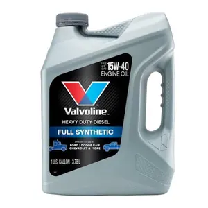 Valvoline Heavy-Duty Full Synthetic 15W-40 Diesel Engine Oil, 1 Gal Automotive Car Maintenance Fluid