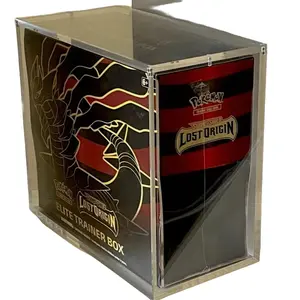 Stackable Acrylic Display Case, Compatible with Etb High-Quality Rectangular Storage Box, Magnetic Closure Design, Transparent Durable Organizer