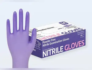Kingfa Medical Purple gloves - Box