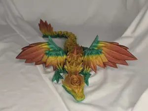 Dragon Egg - Medium Dragon - 3D Printed Figurine