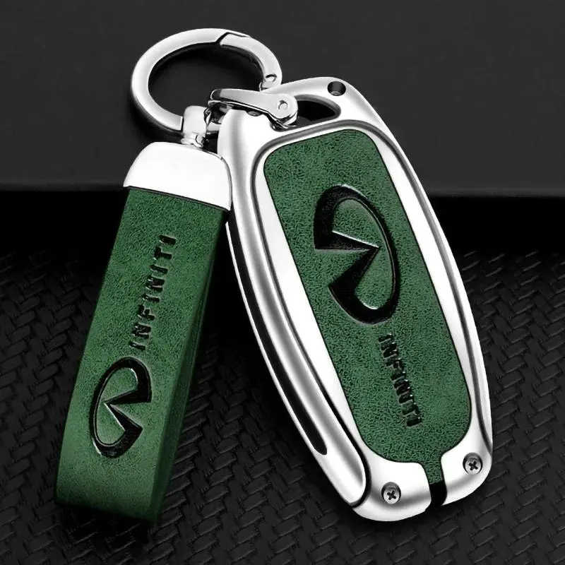 Zinc Alloy Car Remote Key Full Cover Case Fob For Infiniti Q50 Q60 Q70 QX50 QX60 QX70 G25 EX FX JX35 FX25 FX