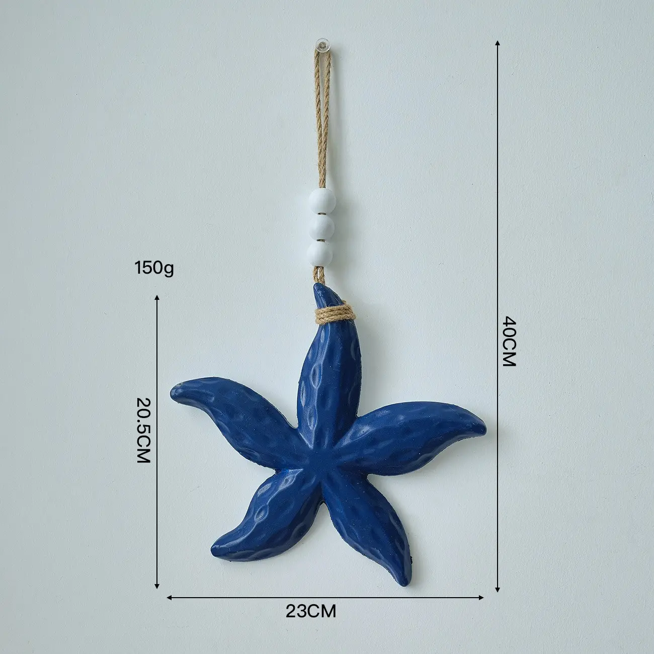 New Mediterranean Style Tropical Design Wall Decoration Wooden Starfish Hanging Door Curtain Entrance Ocean Style Romantic Wall Hanging Decoration Hanging Home Decor Interior Wall Decor