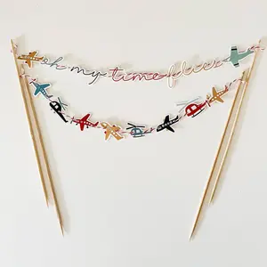 Airplane Cake Banner