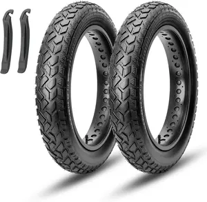 MOHEGIA 20x4.0 Fat Tire - Heavy Duty 20inch E-Bike Fat Tire, Non-Fold Steel Bead All-Terrain Fat Bicycle Tire for MTB, Tricycle & Electric Bike - Street, Trail & Snow Riding