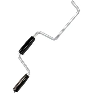 Heavy Duty Winch Strap Winder for Flatbed Trailer, Solid Steel Winding Straps Roll-up Hand Roller, Tie-Downs Winch Straps for Truck Trailer 1PCS