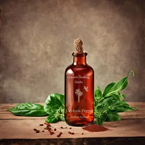 Cayenne Pepper Tincture, Blocks Pain Receptors, Digestive system Support, Immune Booster, Herbal extracts.