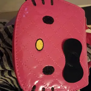 Black N Pink Kitty bag