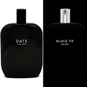 Fragrance One DUO DYNAMITE: DATE & BLACK TIE - Fragrance Bundle for Men by Jeremy Fragrance (2 x 3.4oz / 100ml)