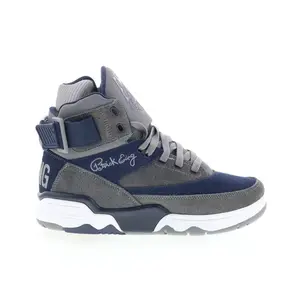 Ewing Athletics 33 HI 1BM02603-068 Mens Gray Suede Lifestyle Sneakers Shoes
