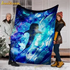 Whale Shark Blanket Soft Warm Throw Fleece Blanket Shark Sheet Bedspread Sofa Throw Light Thin Mechanical Wash Flannel Blankets Children's Day Thanksgiving Valentine's Day comfortable and soft gift