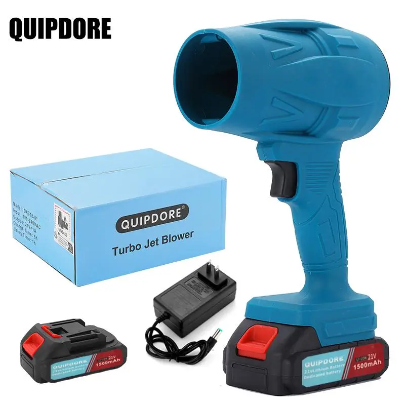 Portable Cordless High Power Blower, Blower & Accessories, Electrical Blowing Water Dusting & Snow Removal High Power Turbo Duster, Suitable for Garde