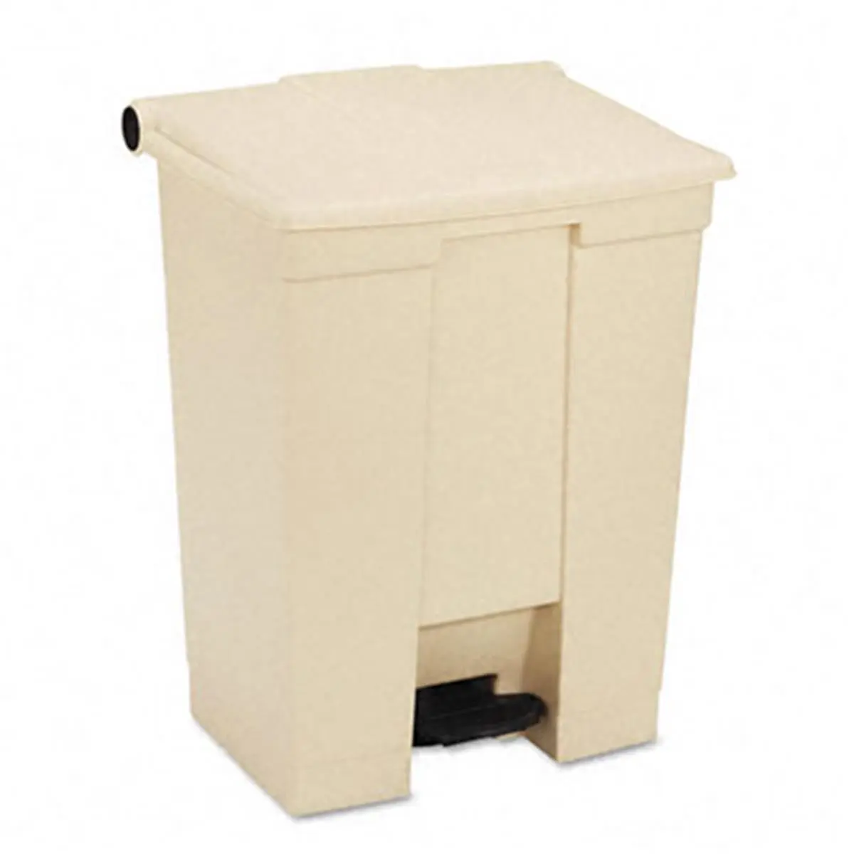 212 MAIN Baby Diaper Pail, 18Gal Solid Plastic Step-On Waste Bin with Odor-Blocking Lid and Rounded Corners for Nurseries