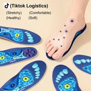 Comfort Support Insoles for All Day - 220+ lbs High Arch Support for Men Women, Shock Absorbing & Acupressure Cushions for Work Boots & Training Shoes Health