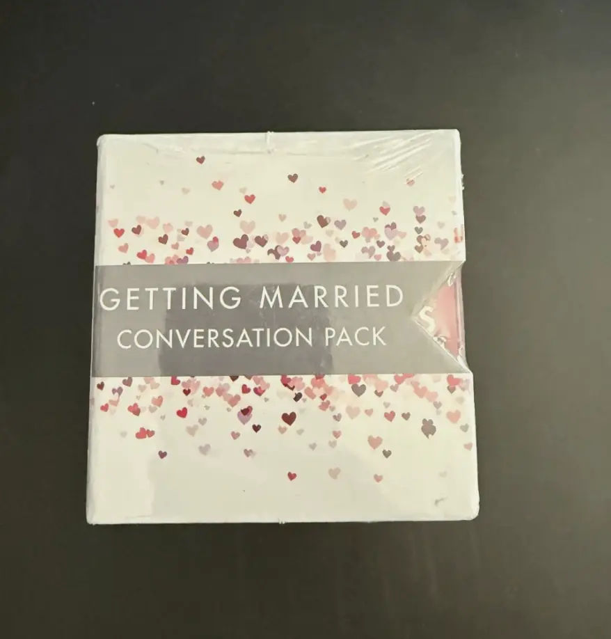 Share Tabletopics Getting Married Conversation Pack - Wedding Shower Bachelorette Love