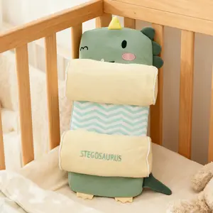 Infant Shaping Pillow Dinosaur/Rabbit Baby Pillow to Prevent Flat Head Infant Head Shaping Pillow for Newborns and Infants