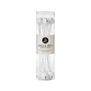White Bell Stir Sticks