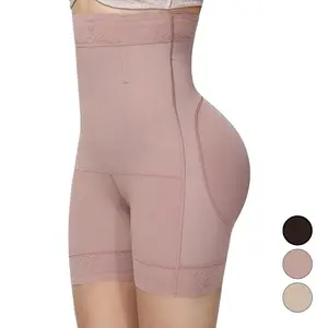 Curvy-faja Summervibes High Waisted Shapewear Shorts for Women Butt Lifter Control Underwear Panty Womenswear Breathable Smooth Zipper