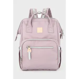Himawari Waterproof Canvas Backpack Bag with Side Pockets