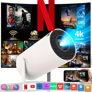Mini Projector with WIFI 6 And Wireless Support 4K 1080P Portable Projector, 180 °   Rotatable 130'' Home Theatre Projector, Outdoor Camping, for Laptops, PCs And Smartphones, Holiday Gift180 °   Rotatable 130'' Home Theatre Projector, Outdoor Camping, fo