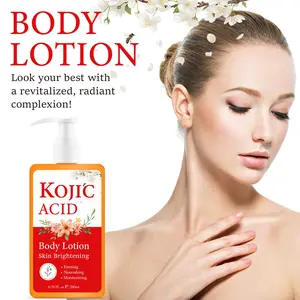 Kojic Acid + Niacinamide Body Lotion, Brighten Skin Tone, Firm & Hydrate, Long-Lasting Moisture, Smooth Texture, Fragrance-Free, 200ML