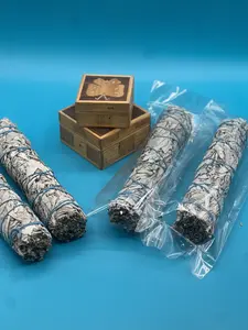 Sage Stix - Mediation, Energy Cleansing, Prayer Tool for Relaxation and Spiritual Growth Incense Scented