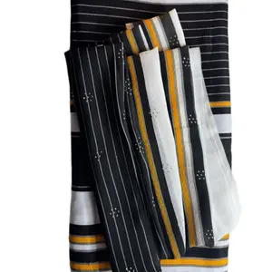 Somali Subeciyad Baati and Qafiif Garbasaar Traditional Fabric with Elegant Stripes. Neck Scarf