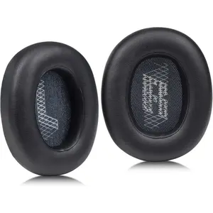Live 650 BTNC Ear Pads Cushion, MOLGRIA Replacement Earpads for JBL Live 650 650BTNC 660BTNC E65 Wireless Bluetooth Noise Canceling Headphones. (Black)