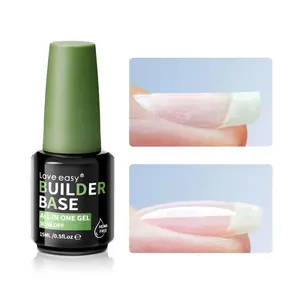 Hema Free Builder Gel - Hypoallergenic Strong Base Coat | Long-Lasting Adhesion (30+ Days) for Professional Nails Gift for Women