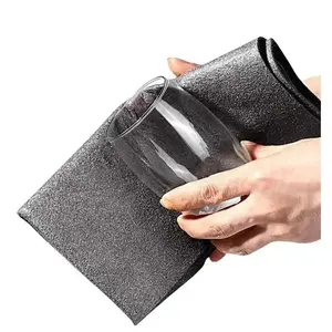 Wholesale Super Absorbent Microfiber Magic Cloth Home Kitchen Reusable Rag for Quick-Dry Cleaning Glass Woven Techniques