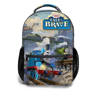 Thomas-&-Friends-Backpacks for Girls, Cute School Backpack for Girls Boys, Aesthetic Bookbag for Teens, Lightweight Classic Backpack for Travel, Work, Picnic A-81