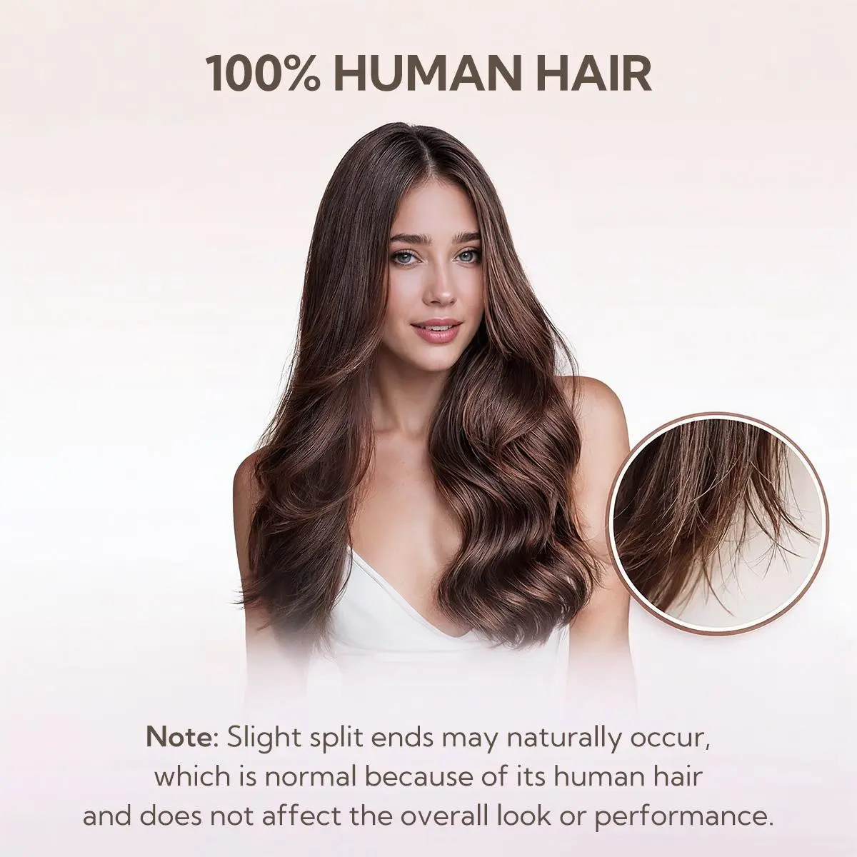 50G Human Hair Extensions Micro Loop Straight 20 Inch Kun na Micro Loop Hair Extensions 1g/strand 50g/pack Real  main image 2