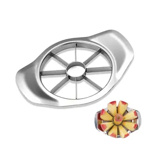 Stainless Steel Apple Corer Slicer, 8-Blade Thickened Apple Cutter, Sharp Fruit Separator Tool, Suitable for Apples, Pears, and More Fruits