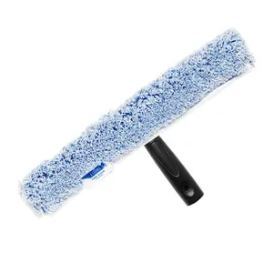 Ettore Microfiber Washer Fixed Complete - Premium Microfiber Technology with Dense High Pile Sleeve & Scrubber Edge - Lint Free & Superior Water Retention