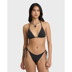 billabong Sol Searcher Remi Triangle Bikini Top - Black Pebble, Sports & Outdoor Surfwear Swimwear